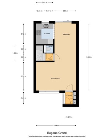 Floorplan - Atrechtlaan 20, 5627 PG Eindhoven