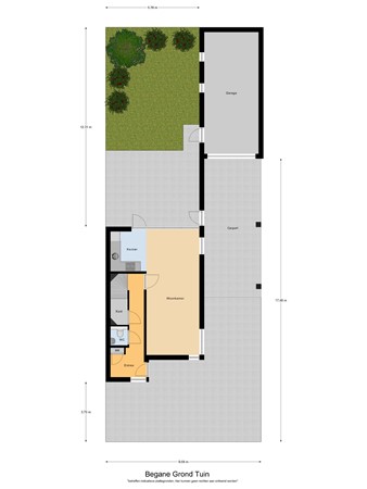 Floorplan - Groenstraat 15A, 5551 AV Valkenswaard