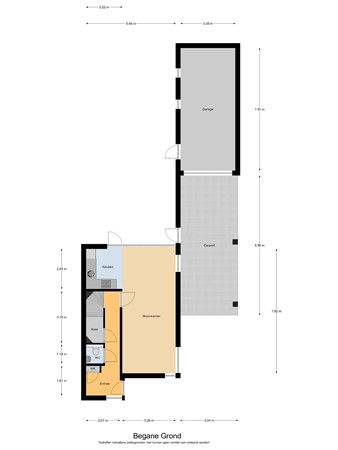 Floorplan - Groenstraat 15A, 5551 AV Valkenswaard
