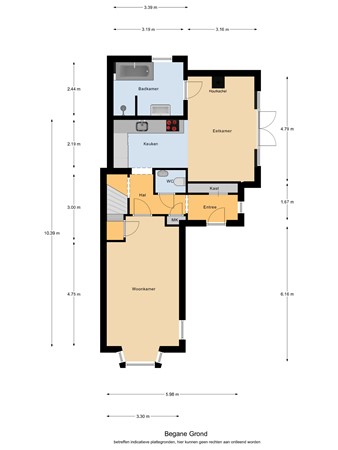 Floorplan - Groenstraat 15A, 5551 AV Valkenswaard