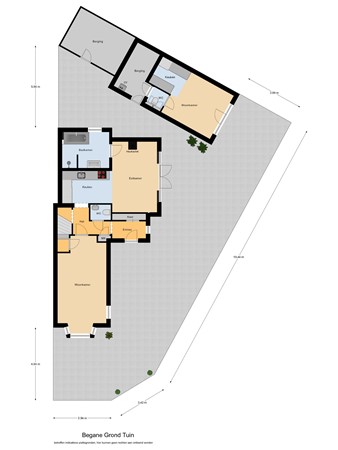 Floorplan - Groenstraat 15A, 5551 AV Valkenswaard