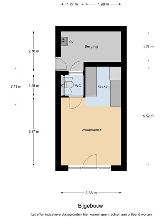Floorplan - Groenstraat 15A, 5551 AV Valkenswaard