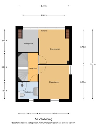 Floorplan - Van Tuijlhof 8, 5525 CK Duizel