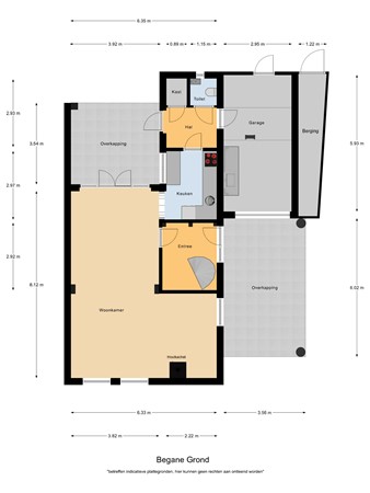 Floorplan - Felix Timmermanslaan 1, 5531 SG Bladel