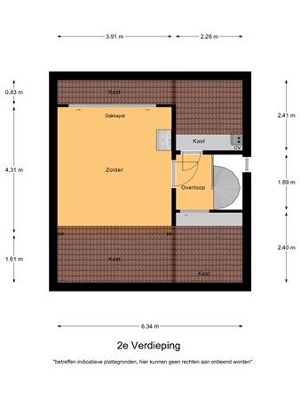 Floorplan - Felix Timmermanslaan 1, 5531 SG Bladel