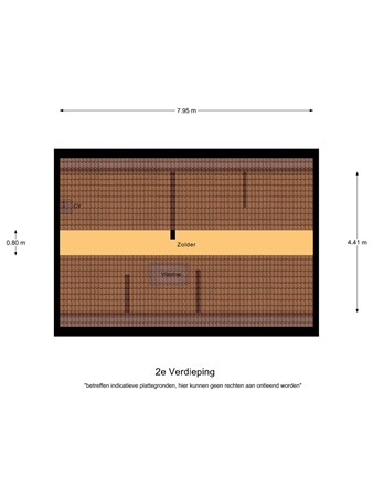 Floorplan - Molenstraat 25, 5541 CK Reusel