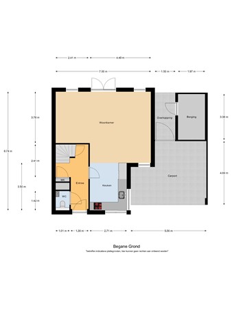 Floorplan - Poting 15, 5541 GT Reusel