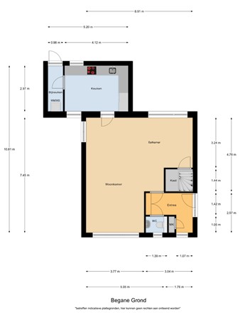 Floorplan - Burgemeester Magneestraat 8, 5575 BB Luyksgestel
