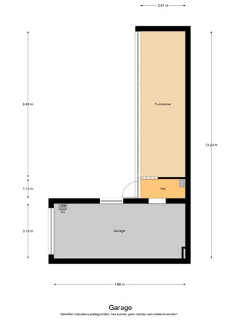 Floorplan - Burgemeester Magneestraat 8, 5575 BB Luyksgestel