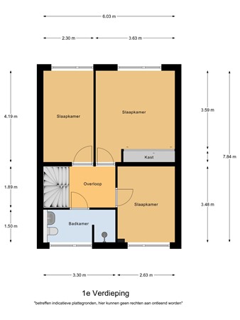 Floorplan - Gerard Bruninglaan 39, 5531 SB Bladel