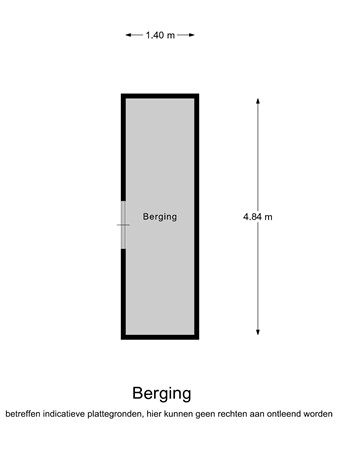 Floorplan - Wilhelminalaan 39, 5541 CS Reusel