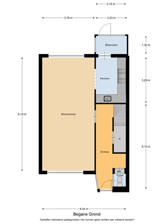 Floorplan - Bilderdijklaan 34, 5531 TZ Bladel