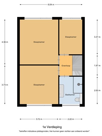 Floorplan - Bilderdijklaan 34, 5531 TZ Bladel
