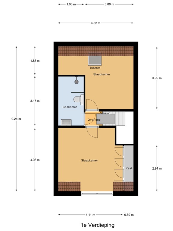 mediumsize floorplan