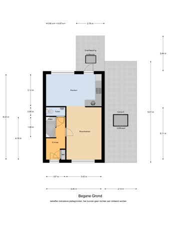 Floorplan - Landjuweel 3, 5571 ML Bergeijk
