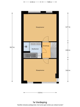 Floorplan - Vogelwikke 16A, 5531 KB Bladel