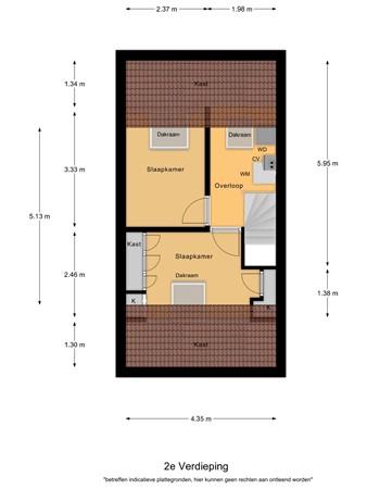 Floorplan - Vogelwikke 16A, 5531 KB Bladel