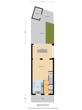 Floorplan - Zittardsestraat 61, 5507 LV Veldhoven