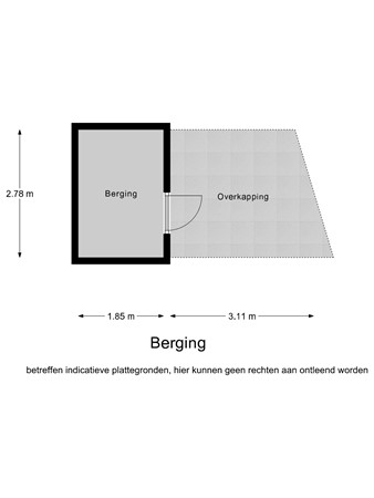 Floorplan - Zittardsestraat 61, 5507 LV Veldhoven