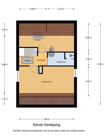 Floorplan - Voortseweg 53, 5521 JC Eersel