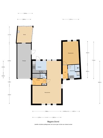 Floorplan - Voortseweg 53, 5521 JC Eersel