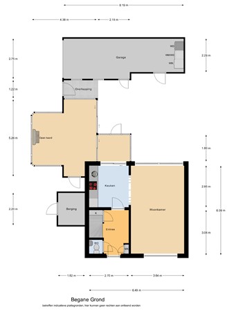 Floorplan - Le Sage ten Broekstraat 25, 5554 SW Valkenswaard