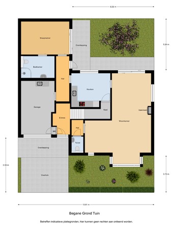 Floorplan - Roodborstje 1, 5531 LM Bladel