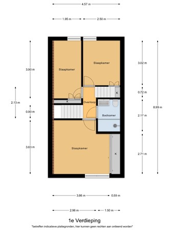Floorplan - Stropersberg 5, 5508 DG Veldhoven