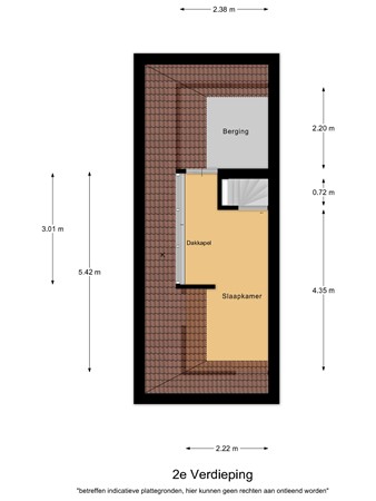 Floorplan - Stropersberg 5, 5508 DG Veldhoven