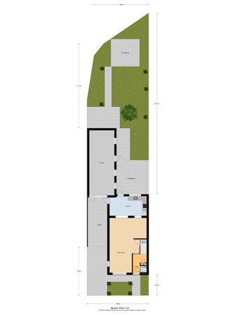 Floorplan - Sjef Seuntiensstraat 12, 5528 BN Hoogeloon