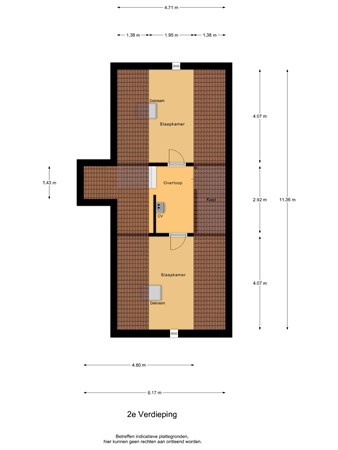Floorplan - Hofstad 5A, 5531 GB Bladel