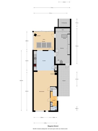 Floorplan - Deneburg 12, 5541 HL Reusel