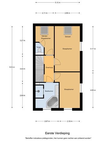 Floorplan - Voorthof 5, 5561 BE Riethoven