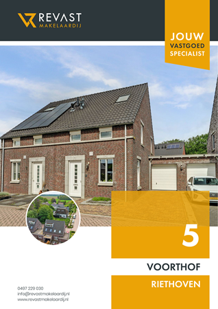 Brochure preview - Voorthof 5, 5561 BE RIETHOVEN (1)