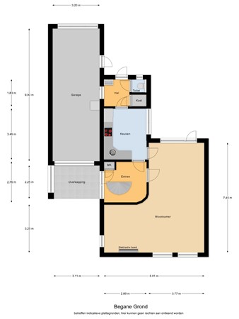 Floorplan - Groeneweg 54, 5541 AJ Reusel