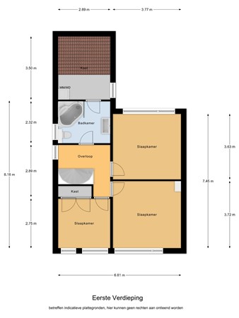 Floorplan - Groeneweg 54, 5541 AJ Reusel