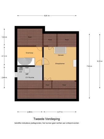 Floorplan - Groeneweg 54, 5541 AJ Reusel