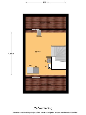 Floorplan - Zanddries 8, 5529 AE Casteren