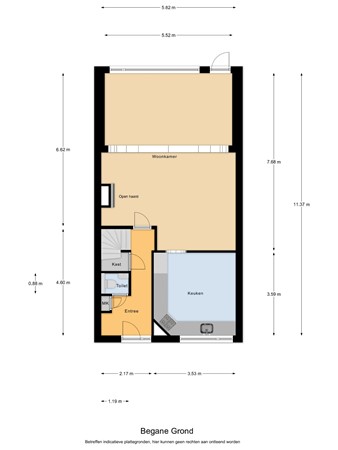 Floorplan - Leonardusdal 29, 5551 CC Valkenswaard