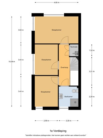 Floorplan - Roodbont 55, 5527 EV Hapert