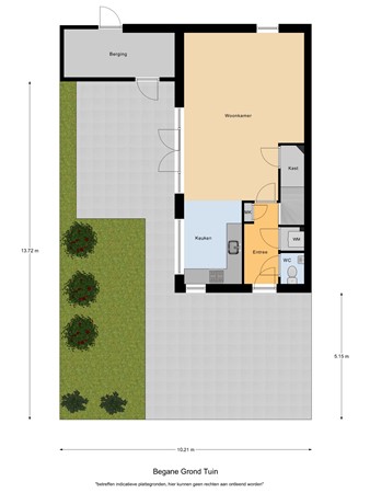 Floorplan - Roodbont 55, 5527 EV Hapert