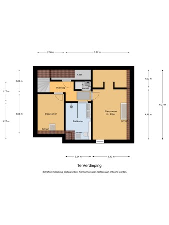 Floorplan - Gindrapassage 22, 5531 CP Bladel