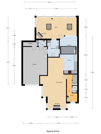 Floorplan - Helmkruid 2, 5531 KC Bladel