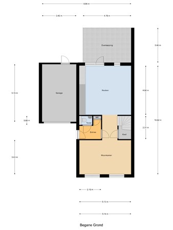 Floorplan - Dennenoord 20, 5527 EZ Hapert