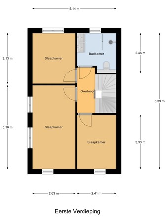 Floorplan - Dennenoord 20, 5527 EZ Hapert