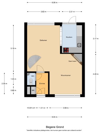 Floorplan - De Gaspeldoorn 6, 5531 CH Bladel
