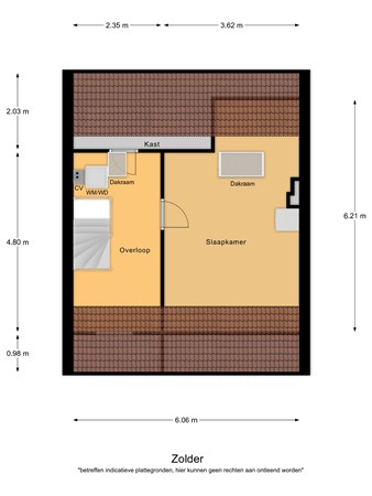 Floorplan - De Gaspeldoorn 6, 5531 CH Bladel