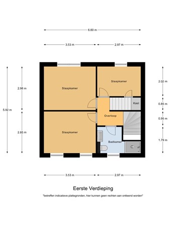 Floorplan - Hekelstraat 20, 5541 VT Reusel