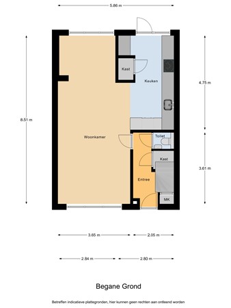Floorplan - Irenelaan 3, 5531 JC Bladel