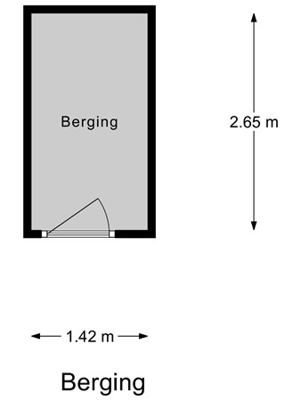 Floorplan - Marktstraat 2D, 5531 AT Bladel